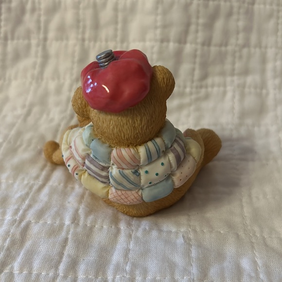 Cherished Teddies Collectible Figurine- Can’t Bear To See You Under The Weather” - Picture 3 of 8